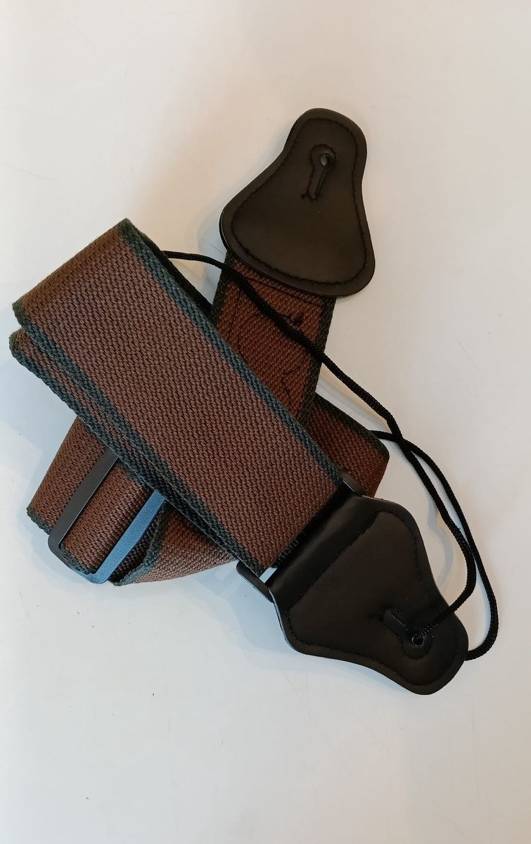 Serafs 2558 gitaarband, gitaarriem, guitar strap, (zwart, groen of bruin)