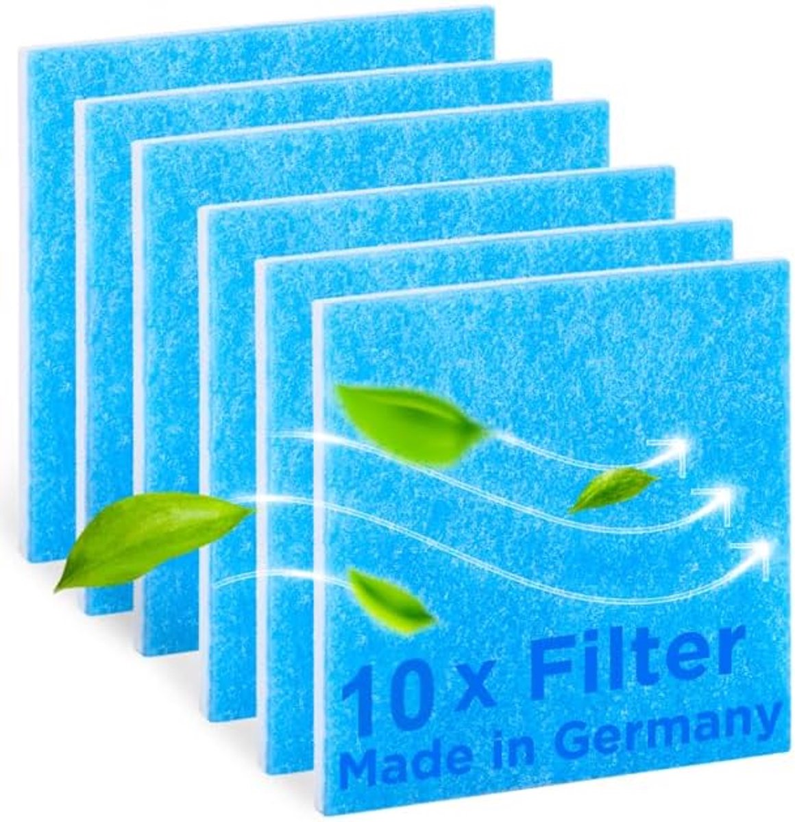 10 x vervangingsfilter voor LIMODOR compacte ventilator, compatibel met Limot ventilatieapparaat (artikelnummer 00070), luchtfilter en stoffilter, Made in Germany