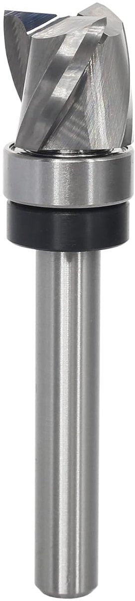 Spiraal-kantenfrees, 8 mm schacht, up cut spiraalfrees voor