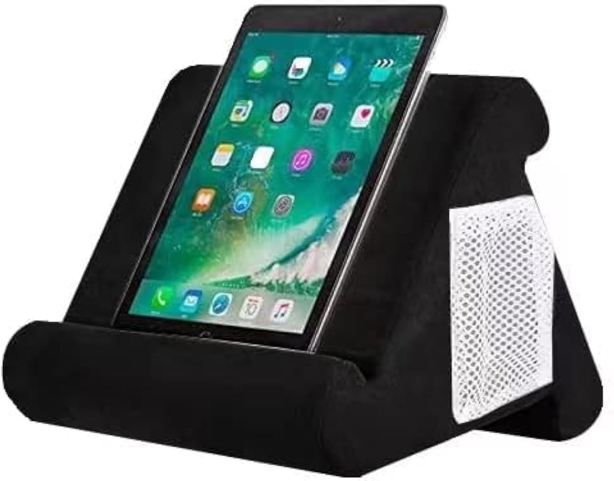 Tablet Stand Kussen met Zak, Boekbankkussen Stand, Tablet Wedge