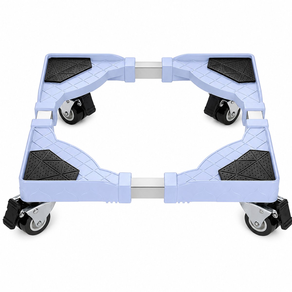 DPLUNIQ Hondje - Transportkar - Trolley - Vergrendeling - Koelkast/Wasmachine - Verstelbaar - 250kg - Binnenshuis - Blauw