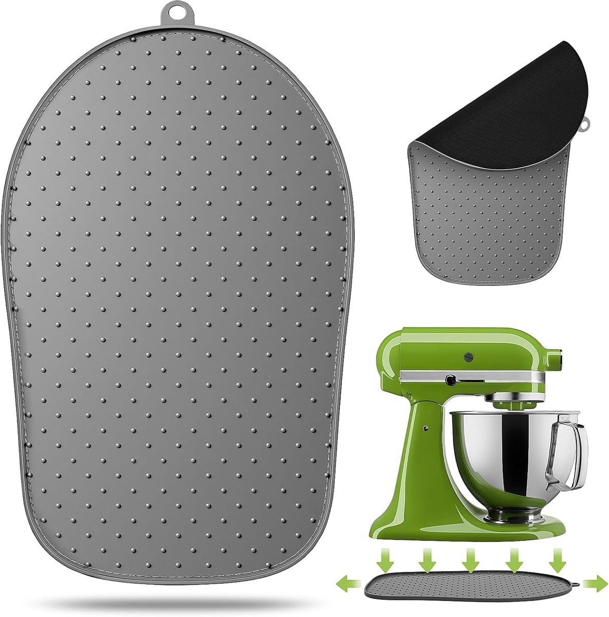 Siliconen glijplank voor KitchenAid mixer - schuifmat compatibel met