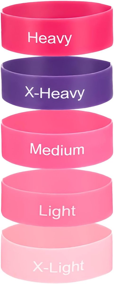 5 stuks hallux valgus trainingsbanden, correctieset voor dames en