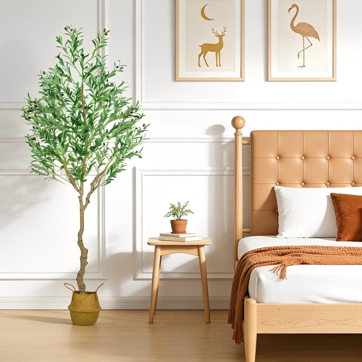 SnelShoppen - Realistische Kunstmatige Olijfboom 180cm - Onderhoudsvrije Planten voor Woonkamer, Kantoor & Entree - Flexibele Takken en Lifelike Blade