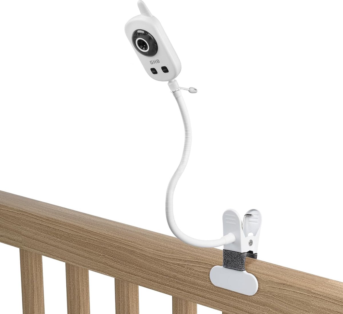 Baby monitor houder - Clip-on model - Geen boren nodig - Verstelbaar voor optimale kijkhoek - ShopVlot