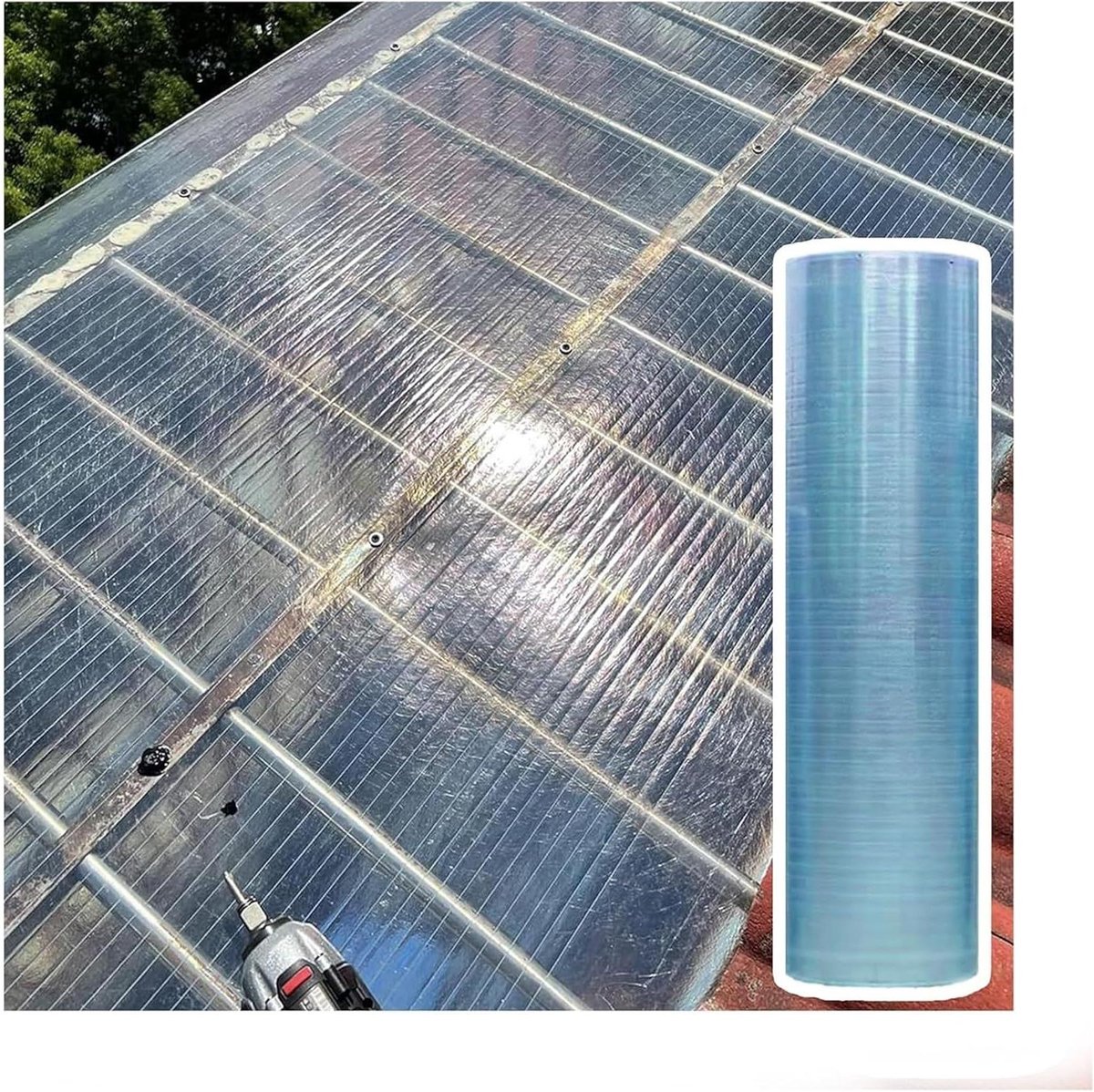 Broeikaspanelen - Dakpanelen Tuinieren - Planten Kweken - Hoge Lichtdoorlatendheid - 0.8x15m - Transparant