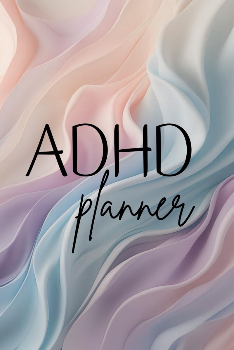 Agenda ADHD per Adulti 15,24 x 22,86 cm - Planner met flexibele kaft - Voor betere concentratie en productiviteit - ShopVlot