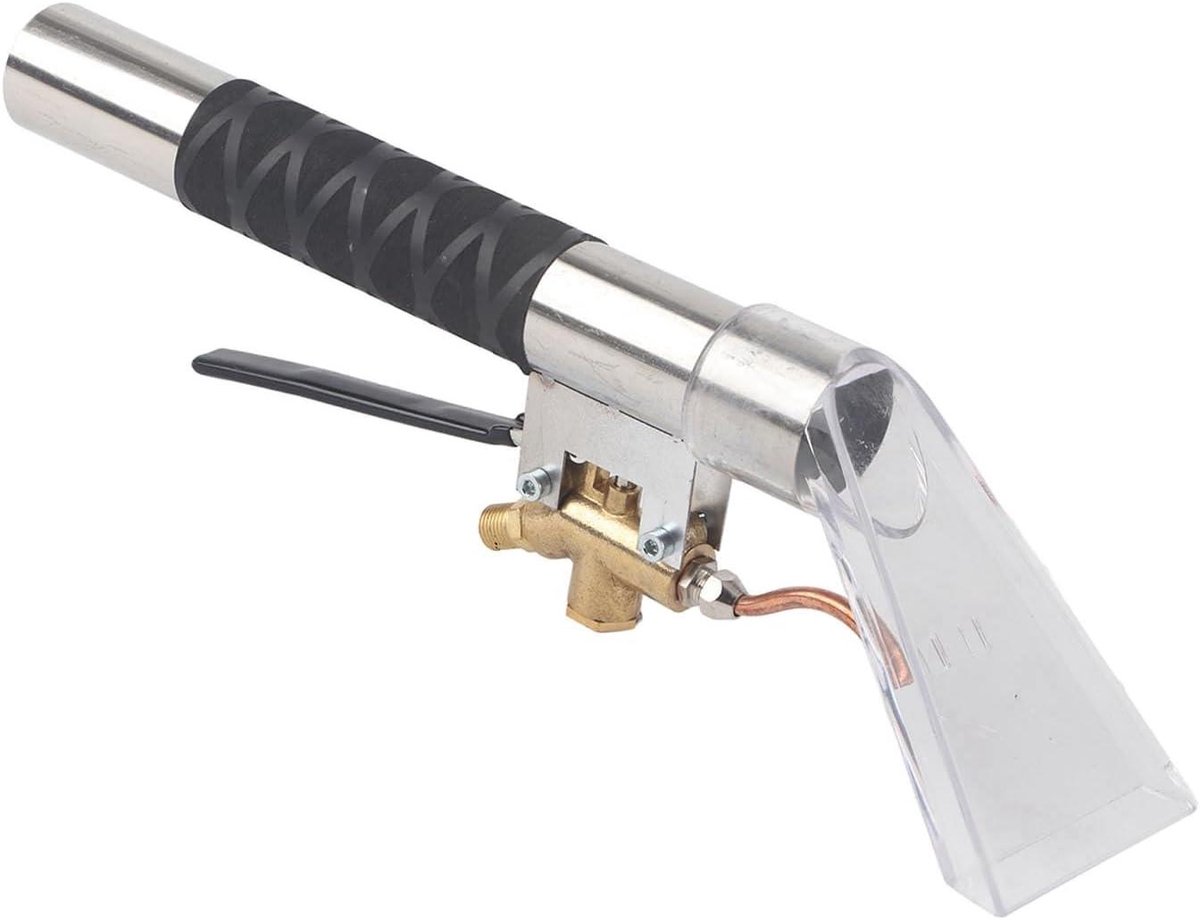 Bekledingsreiniger Trekker - Meubelreiniger Matrasreiniger - Meubels Reinigen - Roestvrijstalen Staaf - 40 cm - Zilver