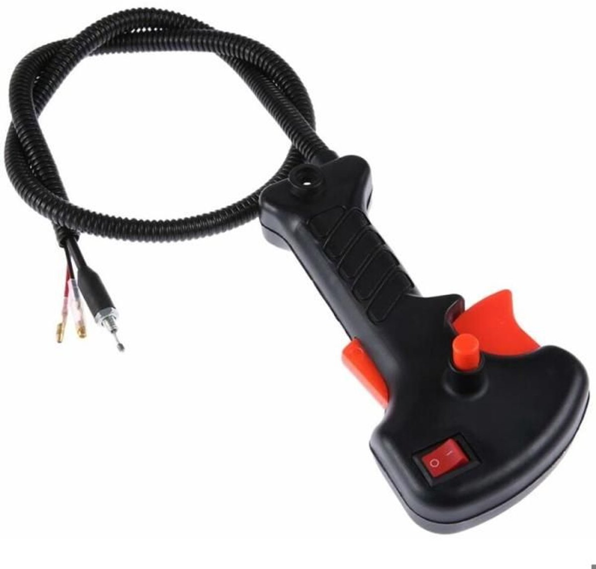 Handgreep voor bosmaaier met 81 cm gaskabel - geschikt voor grasmaaiers en tuingereedschap - ergonomisch ontwerp