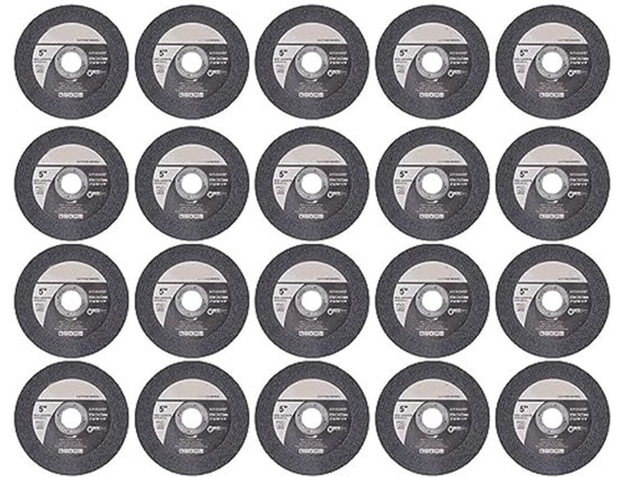 Snijwiel, 20 Stuks Afgesneden Wielen, 125 Mm Buitendiameter 22 Mm Binnendiameter Snijwielschijf Professionele Snelle Doorslijpschijf voor Hoek, Afgesneden Wielen