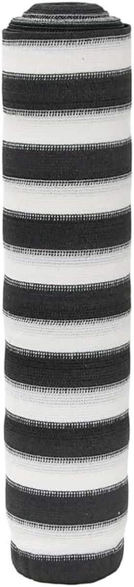 Privacy Net - Windscherm Tuin - Creëer Privacy - UV-Bestendig Materiaal - 1x10 m - Antraciet Wit
