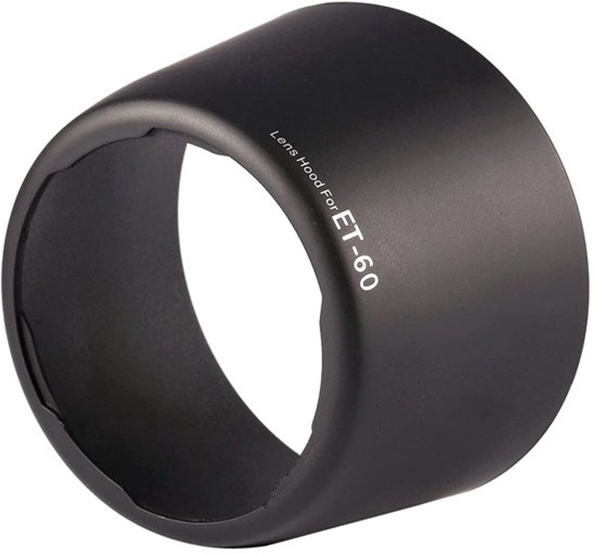 Zonnekap Zwart Professionele vervangende ET60 Lenskap voor F/4-5.6 75-300mm f/4-5.6 USM voor