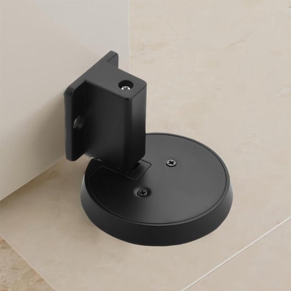 Zelfklevende magnetische deurstopper voor vloermontage - deurvriendelijk en stijlvol