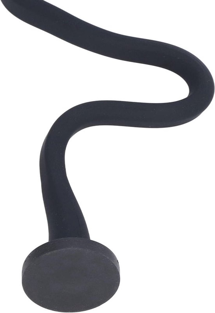 Deurhouder wasmachine - flexibele magnetische houder - voorlader - deuren open houden - drogerhouder - zwart