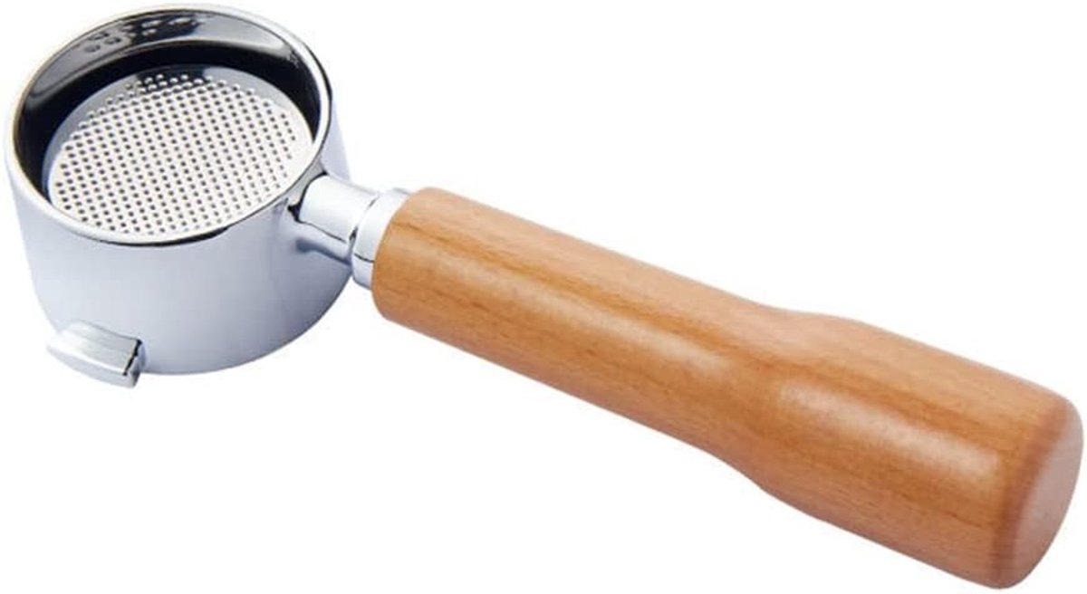 Professionele 51mm Bottomless Portafilter van RVS voor DeLonghi Koffiemachines - Perfecte Espresso, Barista Kwaliteit en Gemakkelijk Schoonmaken