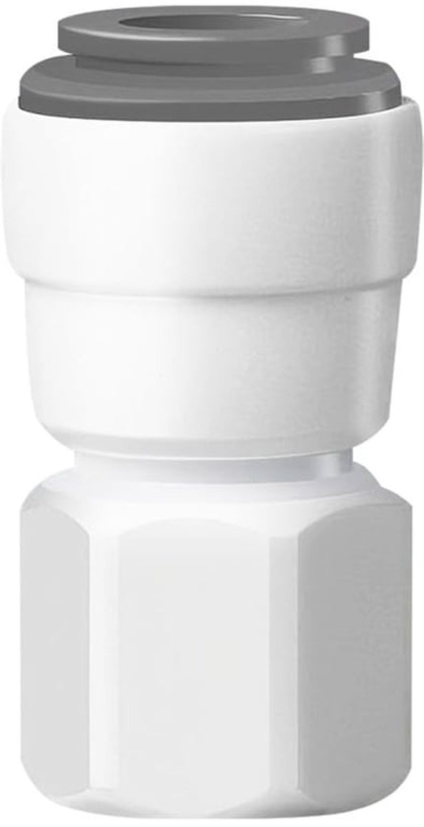 stuk watersnelkoppeling, 3/8" buis OD op 10mm binnendraad adapter fitting verbindingsstuk, voor RO-systeem, waterreiniger