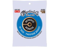 Martin MA4800 Phosphor Bronze Snaren voor Akoestische Basgitaar (45-100)