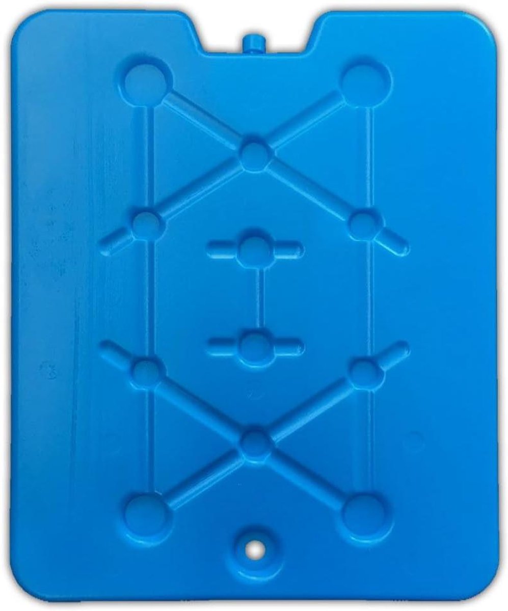 XXL Koeling Element - Koelpack Vriezer Accu - Voedsel Koel Houden - Herbruikbaar Voedselveilig - 25.5 x 32 cm - Blauw