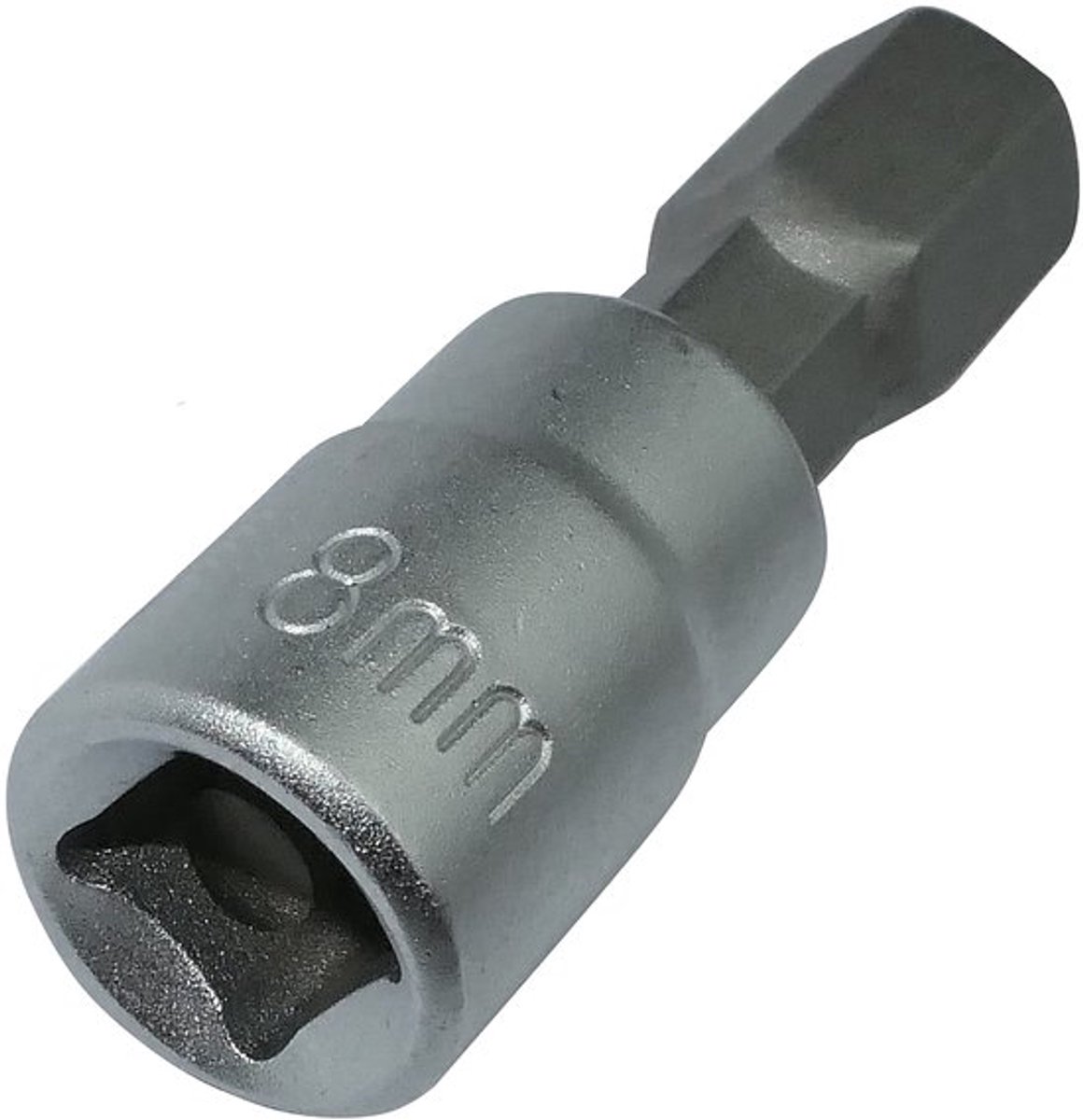Hexagonale Bit 8 mm - Vierkante Mortise Moer - 1/4 Inch