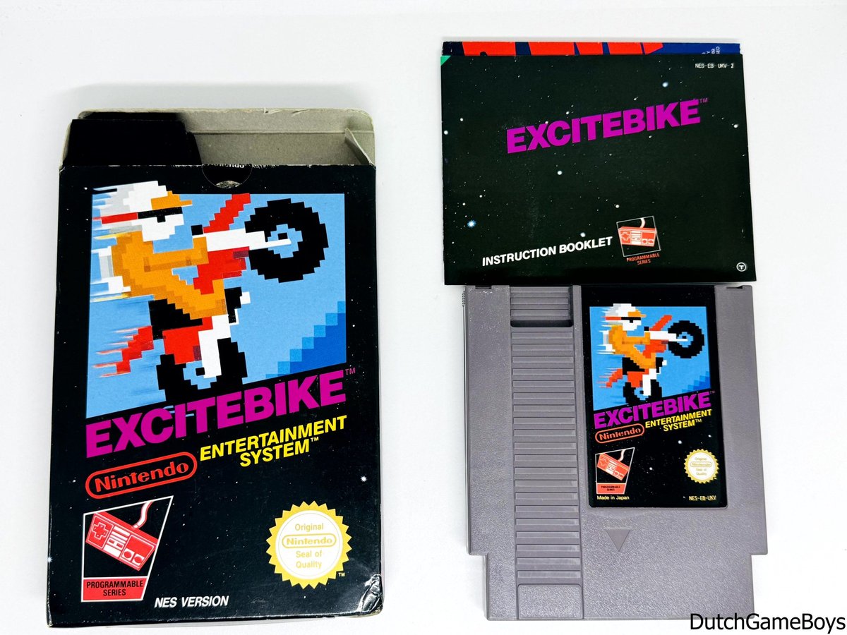 Nintendo Nes - Excitebike - PAL A / UKV