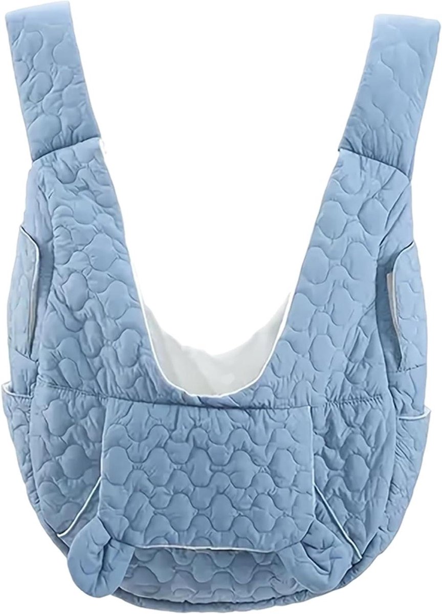 Hondenrugzak - Dierentransport tas - Outdoor avonturen - Ademende stof - 35x26x9 cm - Saffier