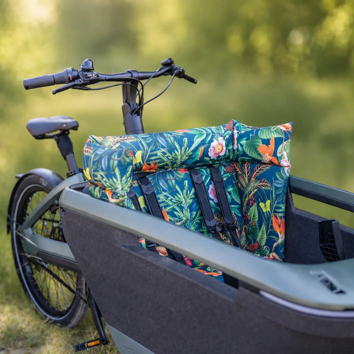 Bakfiets kussen Lovens - Jungle