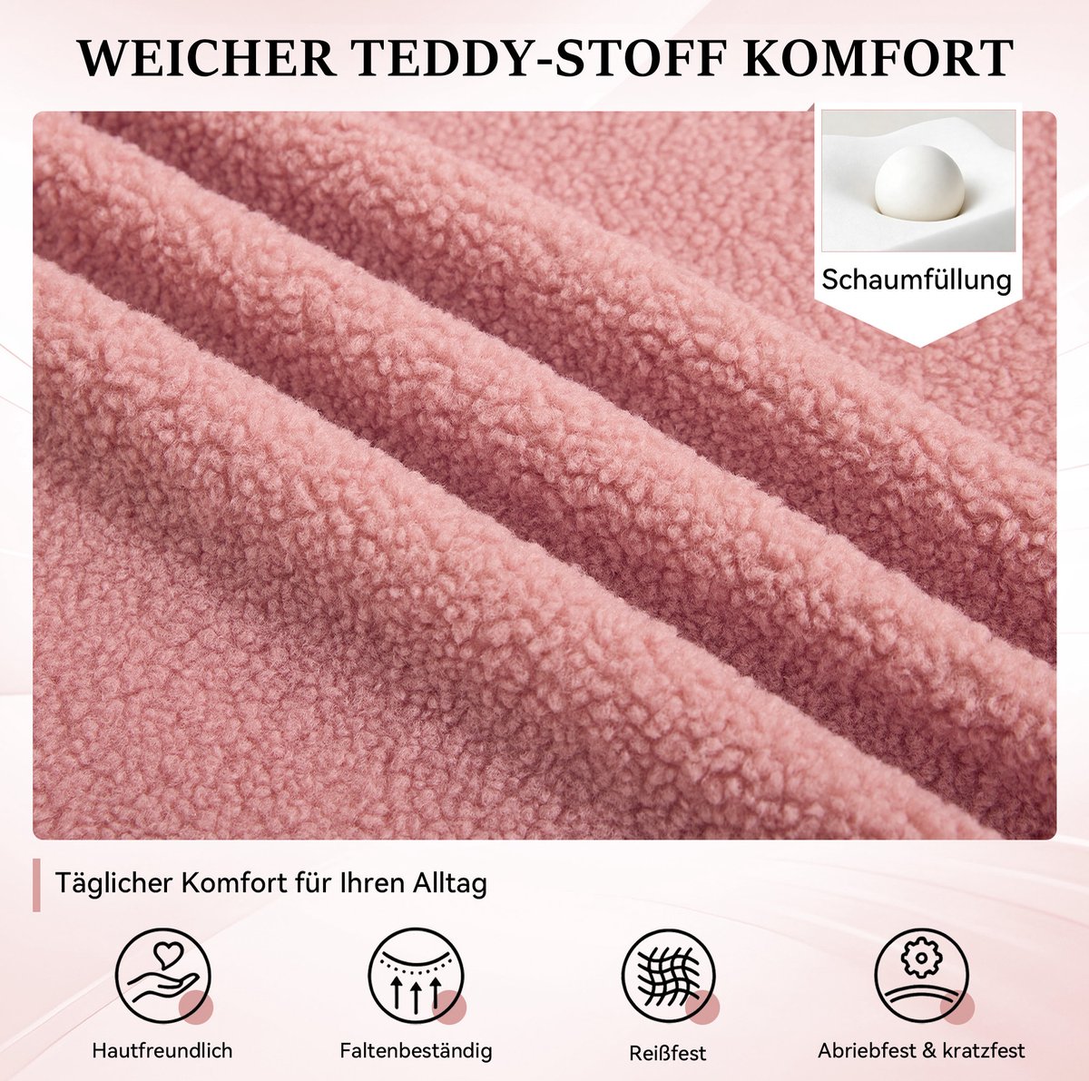 TRANSLOGISTIC FURNITURE S.R.L. FloraGrace Bureaustoel - Teddy thumbnail 3