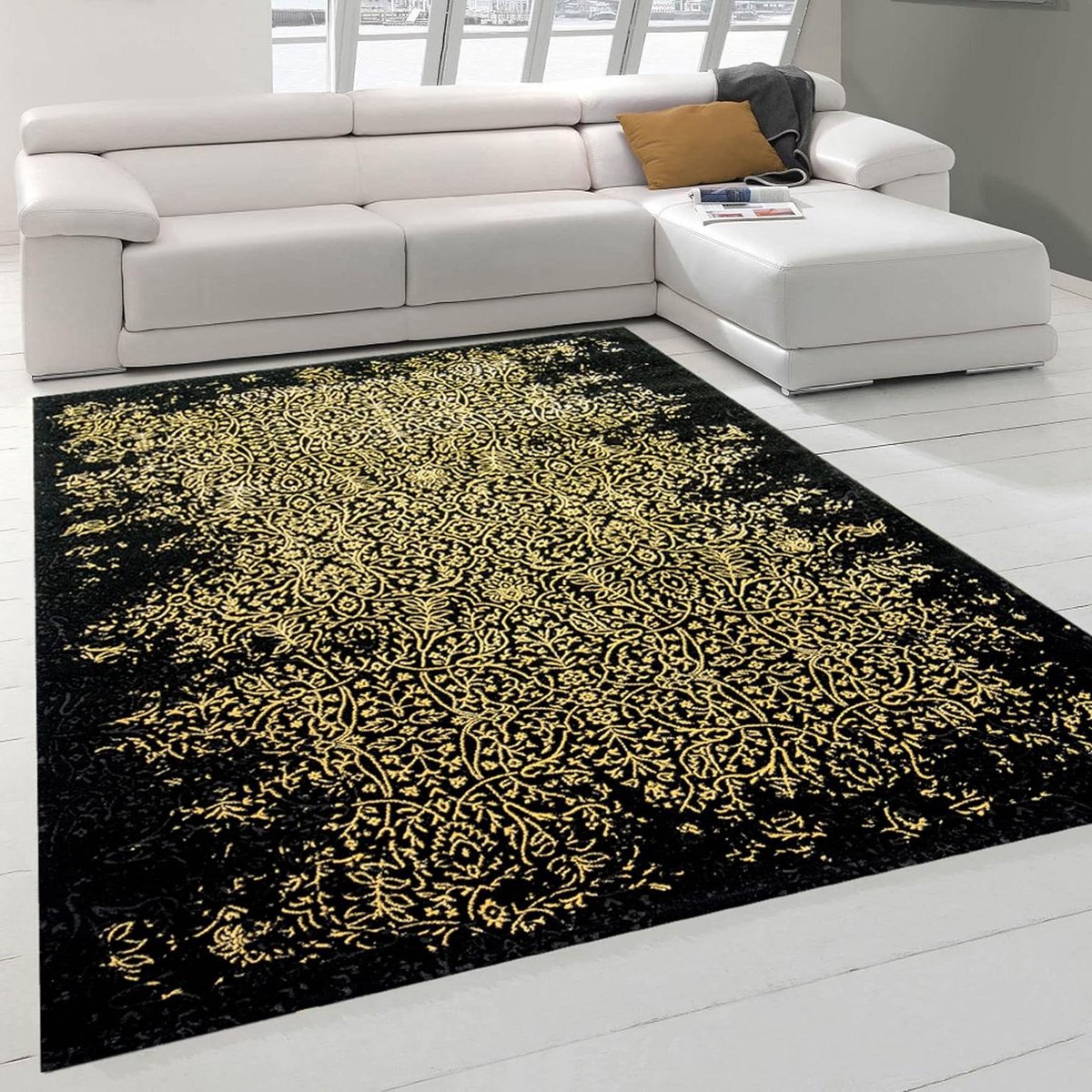 Modern Design Tapijt - Ornamenten vloerkleed - Woonkamer aankleden - Geschikt voor vloerve