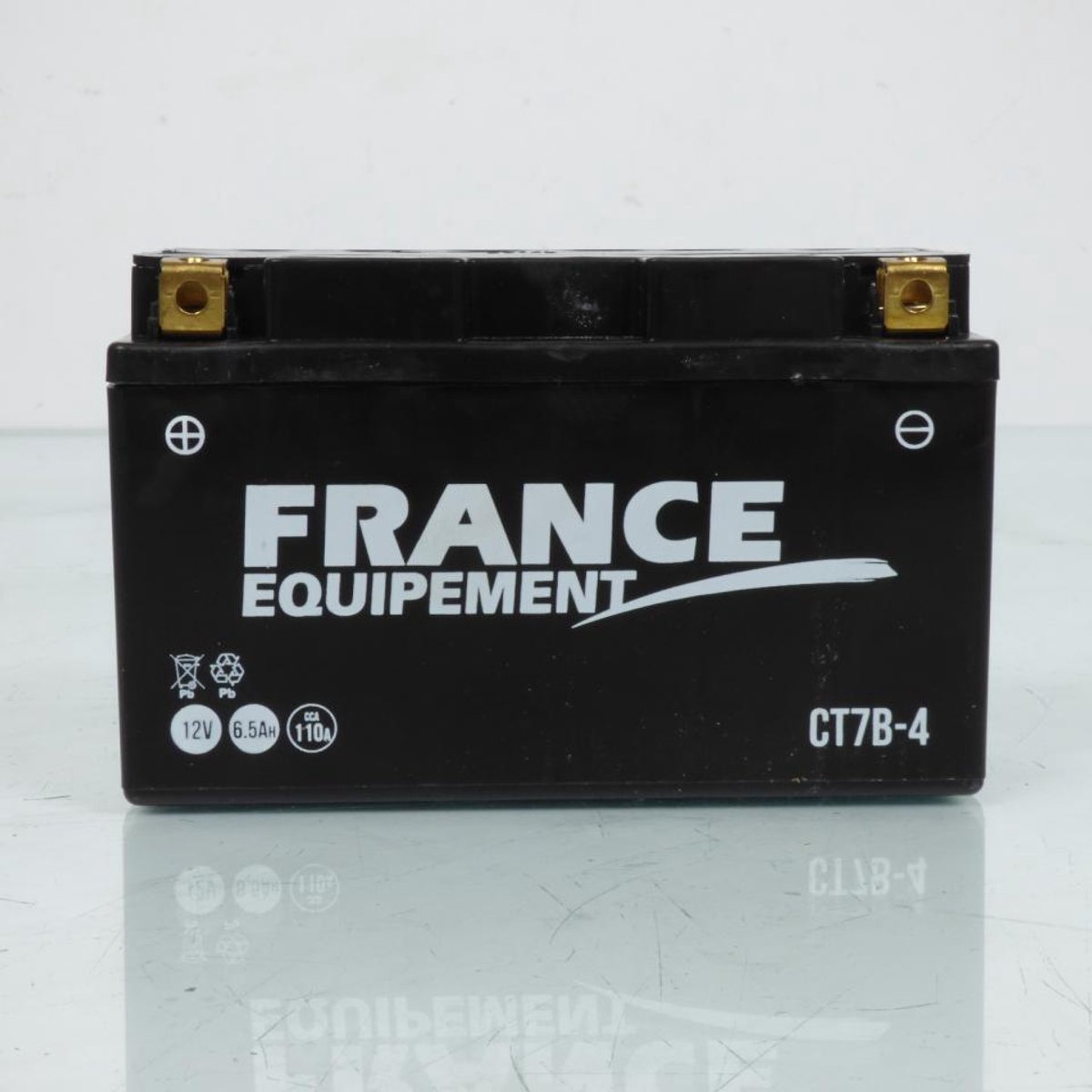 batterij france uitrusting voor motor suzuki 400 drz s 2000 tot 2012 yt7b-4 / 12v 6.5ah nieuw