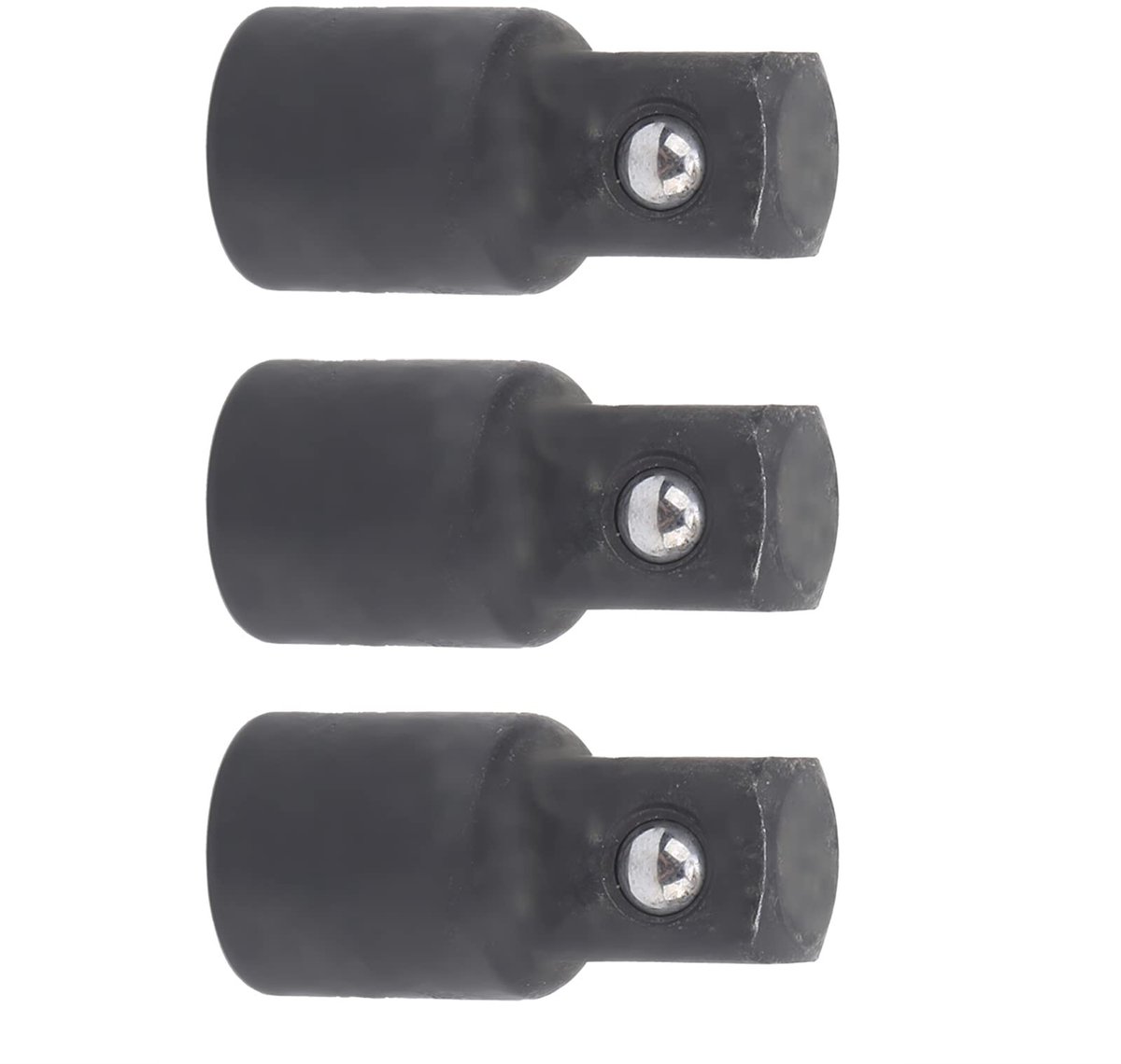 SolidKeus - 3 Stuks Socket Adapter Koolstofstaal voor Gereedschap