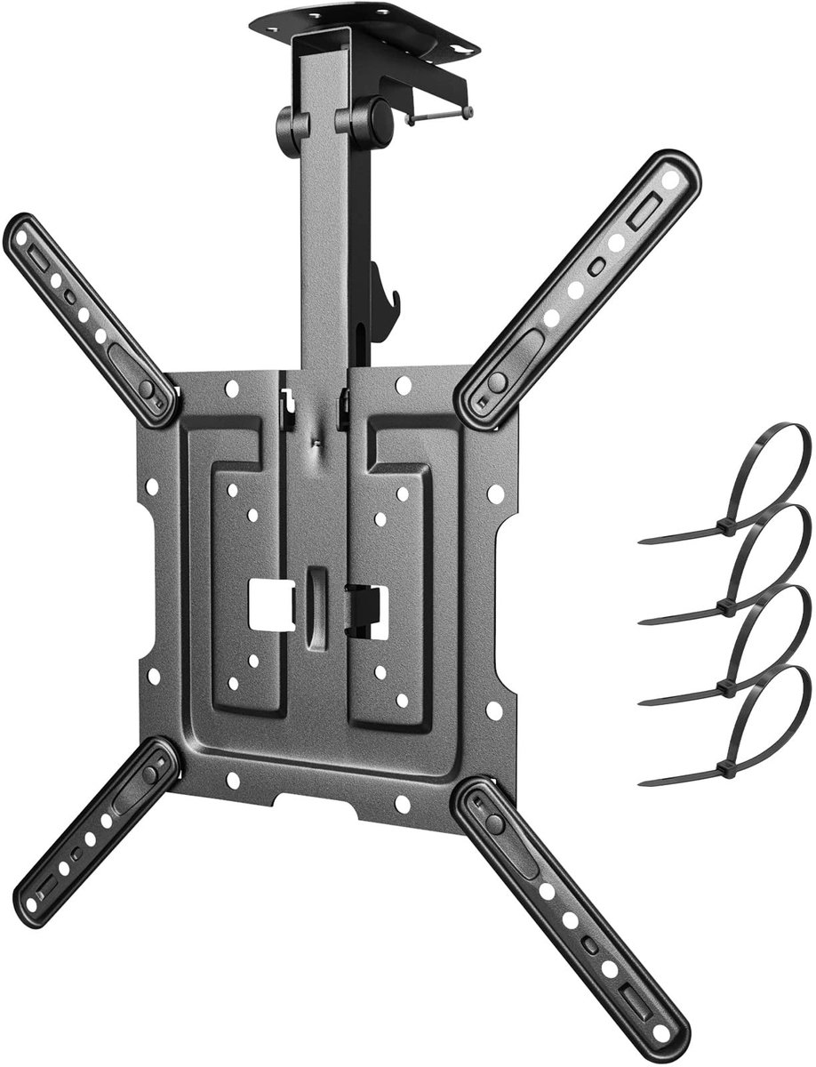 SolidKeus - Verstelbare TV Plafondbeugel voor 23-55 inch Televisies