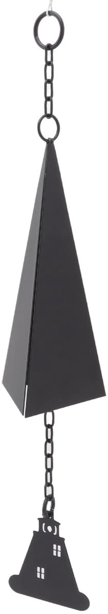 SolidKeus - Triangle Wind Chime van IJzer voor Buiten met Hanger