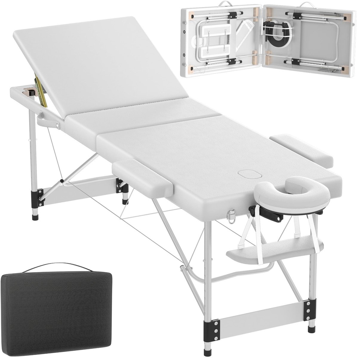 SolidKeus - Opvouwbare Massagestoel met 3 Zones