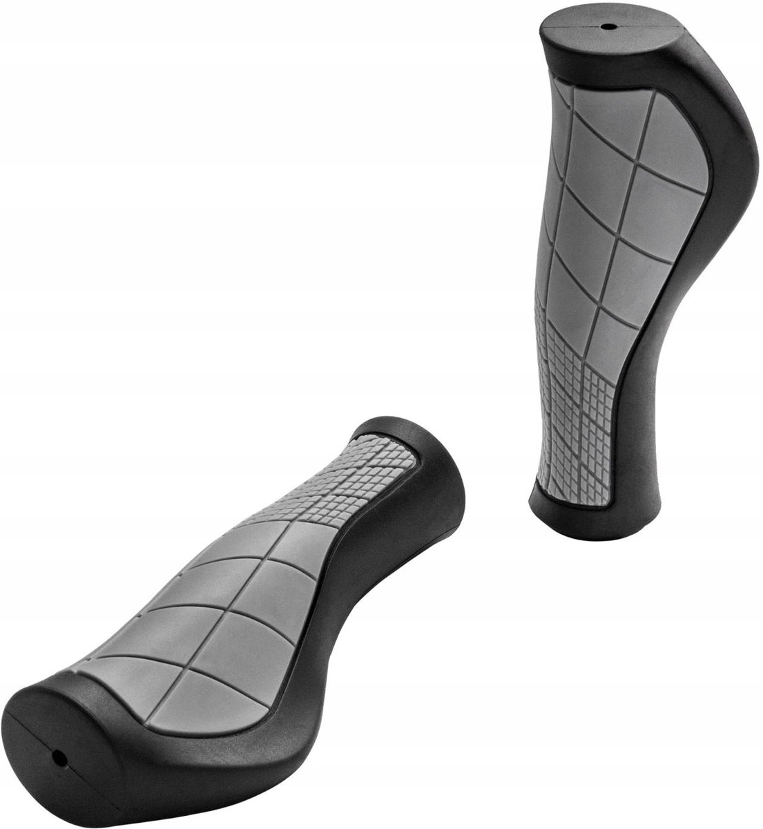 ONE GRIP 6.0LR Fietshandvatten 136mm - Zwart/Grijs