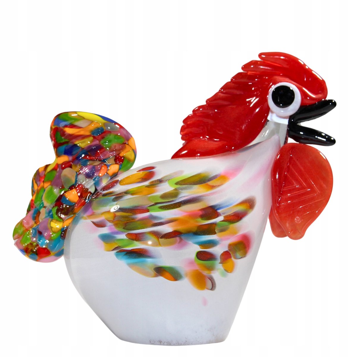 Decoratieve ogenhand - Handgemaakt geglazuurd figuur, 23 cm
