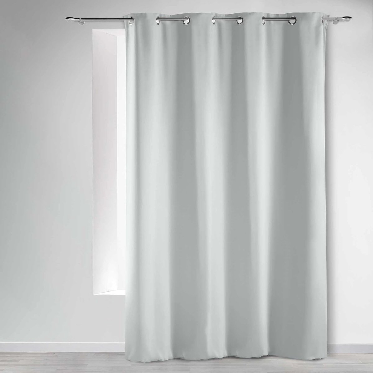 D'Intérieur 5406 Ooggordijn, 140 x 240 cm, sneeuwblik, keramiek, sneeuw, 135 x 240 cm