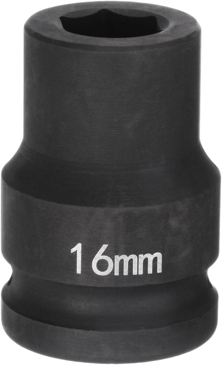 6-punts slagbus 3/4 inch aandrijving 16 mm metrisch van gelegeerd staal 40 Cr voor moer as slagbus