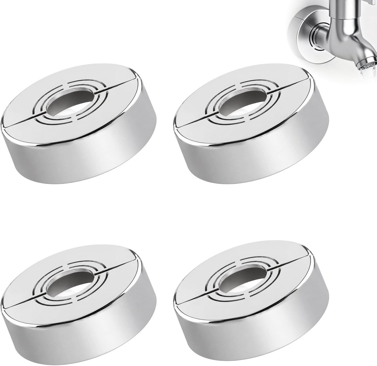 SolidKeus - Set van 4 Rosettes voor Douchekranen