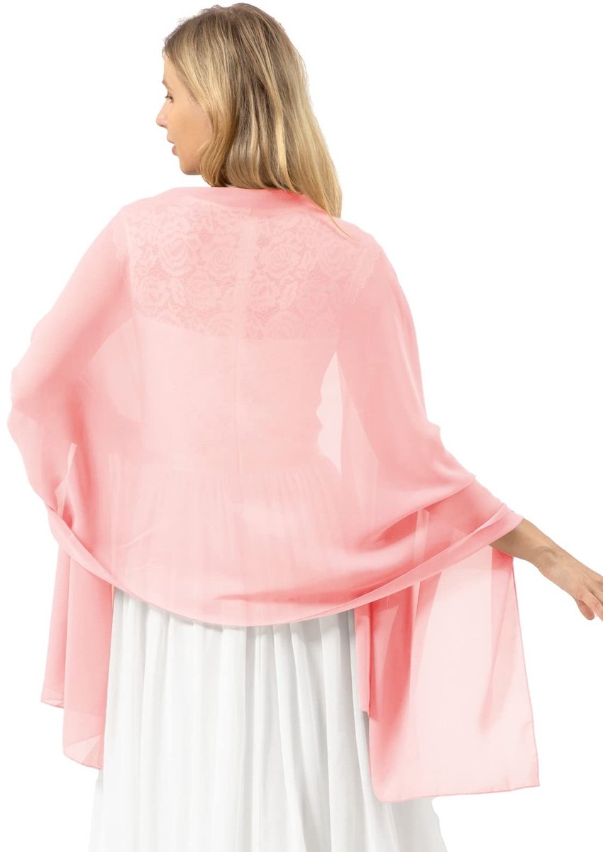 SolidKeus - Chiffon Sjaal voor Dames in Diverse Kleuren