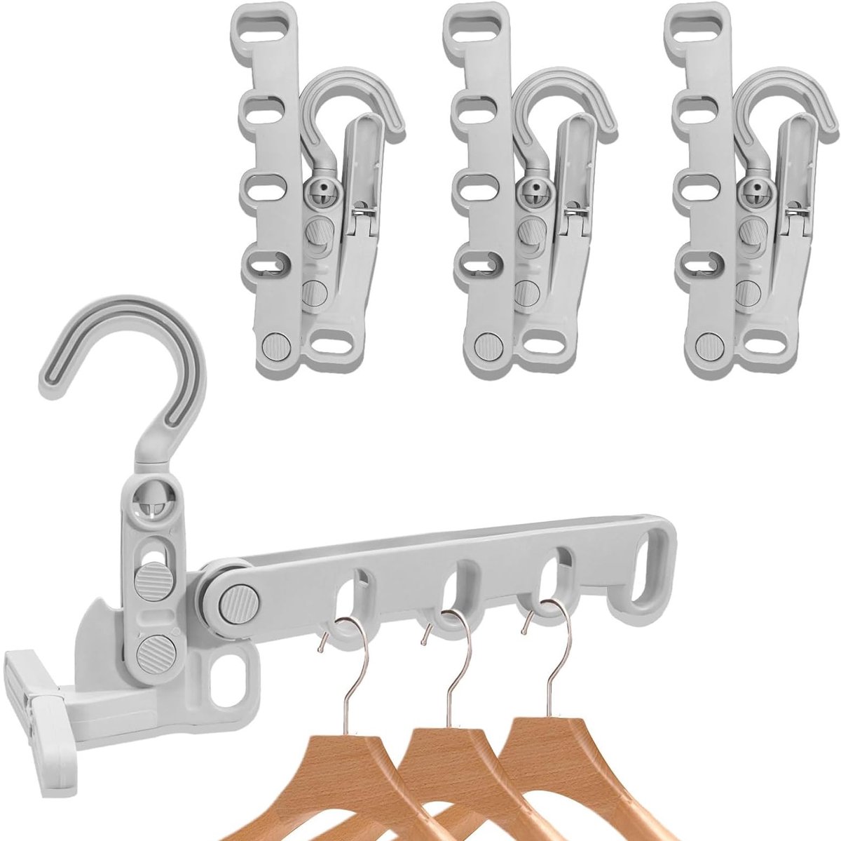SolidKeus - Vouwbare Kledingdroger met 5 Haken