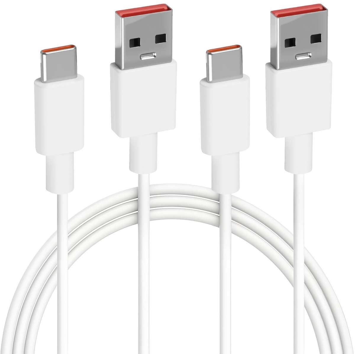 SolidKeus - Set van 2 USB-C Kabels voor Snelladen