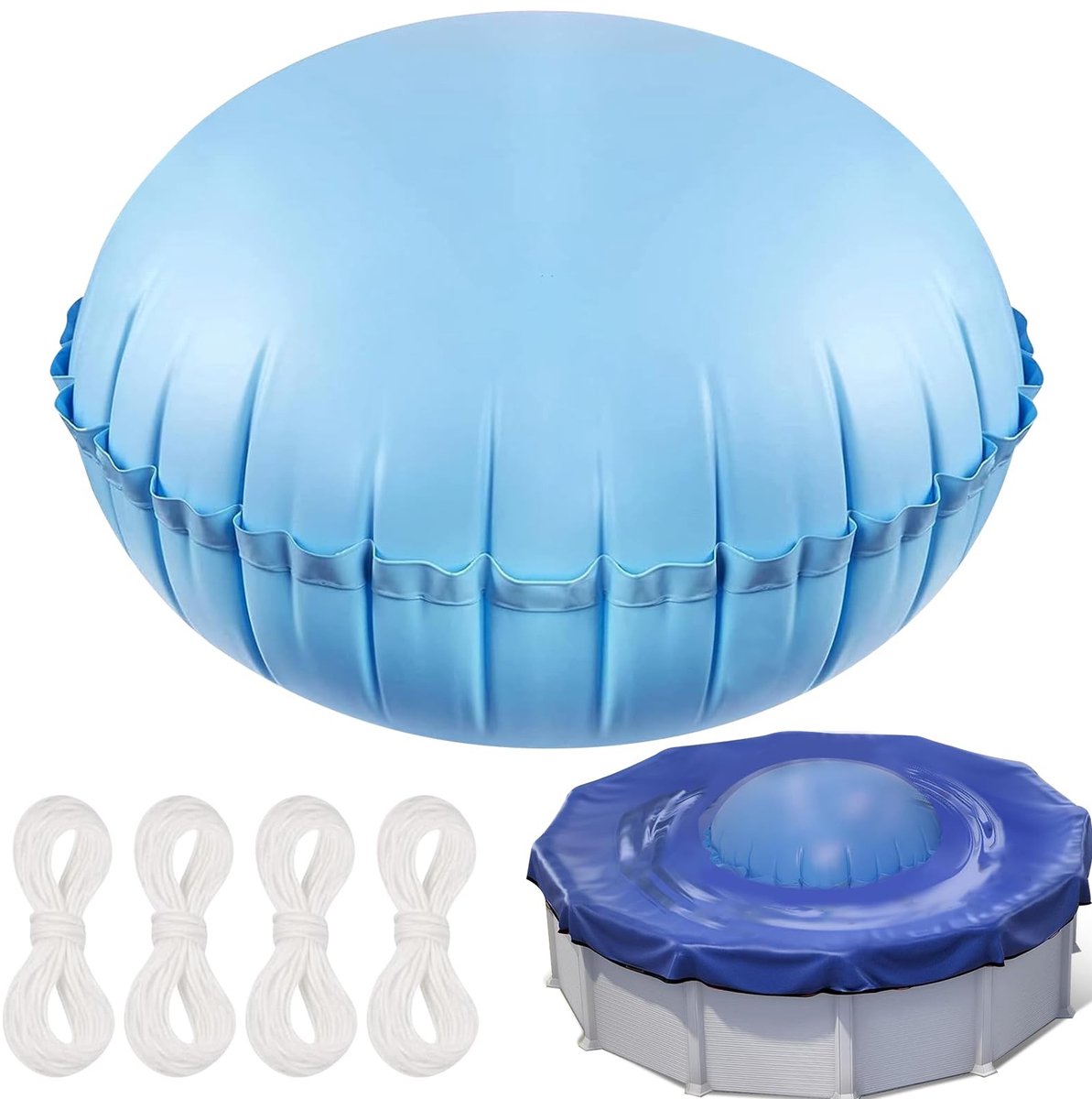 SolidKeus - Inflatable Winter Pool Cushion voor Bescherming