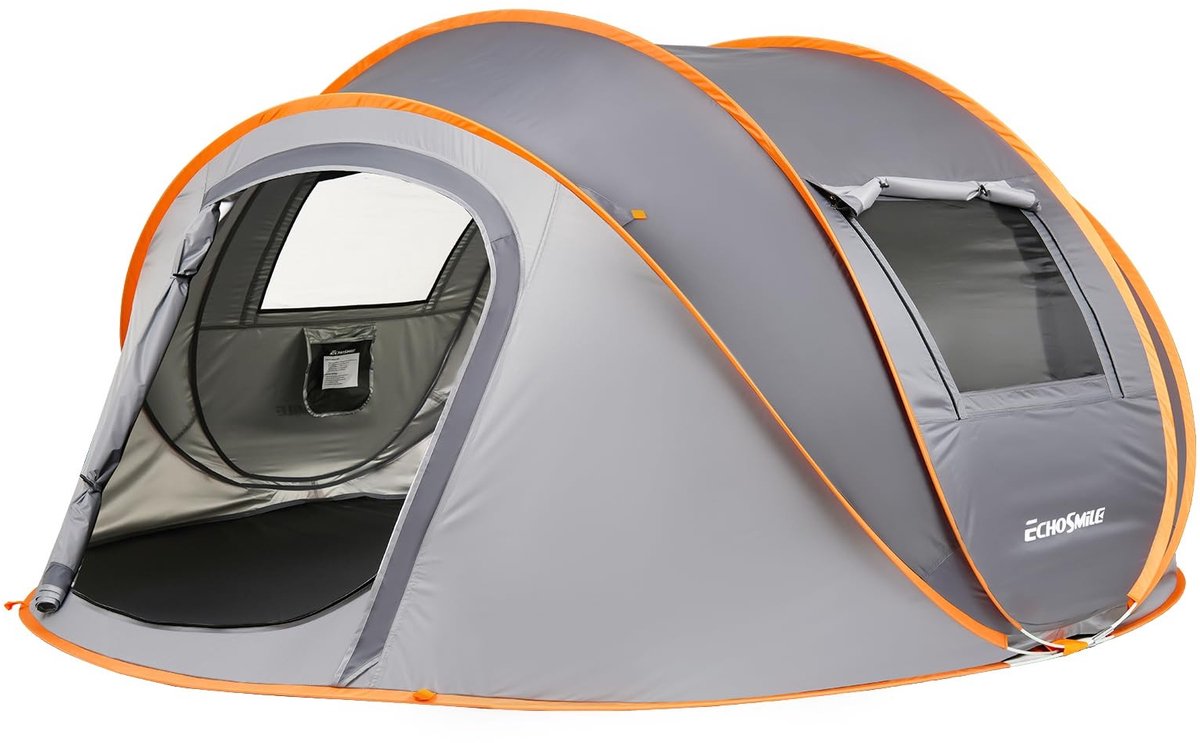 SolidKeus - Pop-up Tent voor 6 Personen met Ventilatie