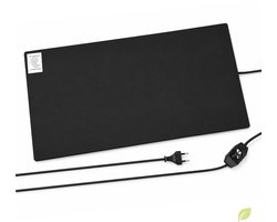 Durensa® - infrarood bureauverwarming - Dimbaar - 300*600*8 mm - 160W - zwart