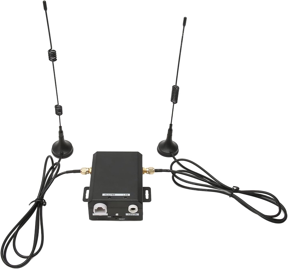 4G LTE-router met Simkaartsleuf, Draagbare Wifi-router, 150 Mbps Draadloze Modemrouter Externe Antenne Mobiele Modem, Ondersteuning voor 16 Gebruikers (EU-stekker)