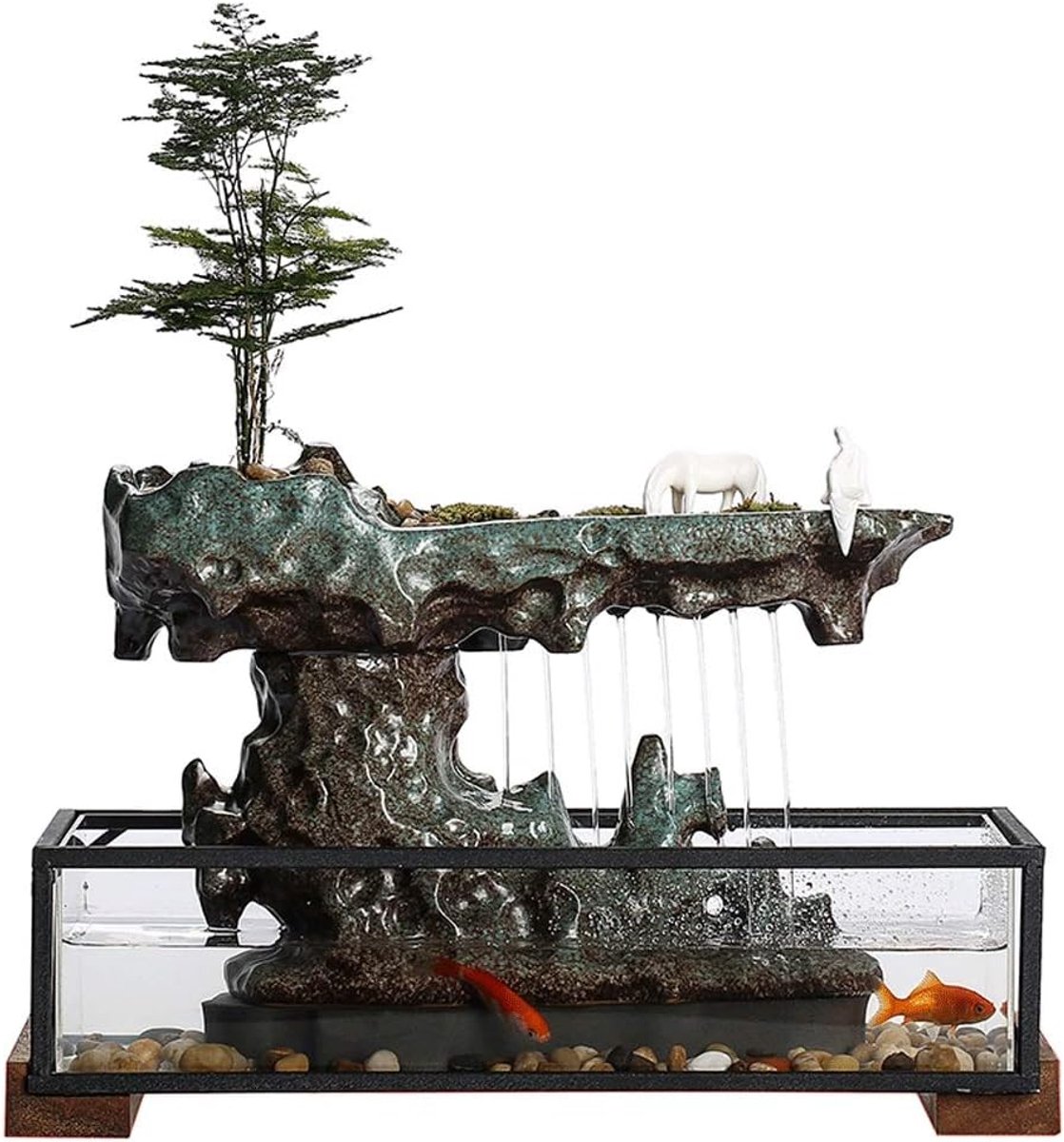 Fontein Desktop Fontein, Indoor Fountain Waterval, Desktop Fountain Modern, Fountain Decoratie, Home Decoration, Desktop Fountain Binnenfonteinen Huisdecoratie