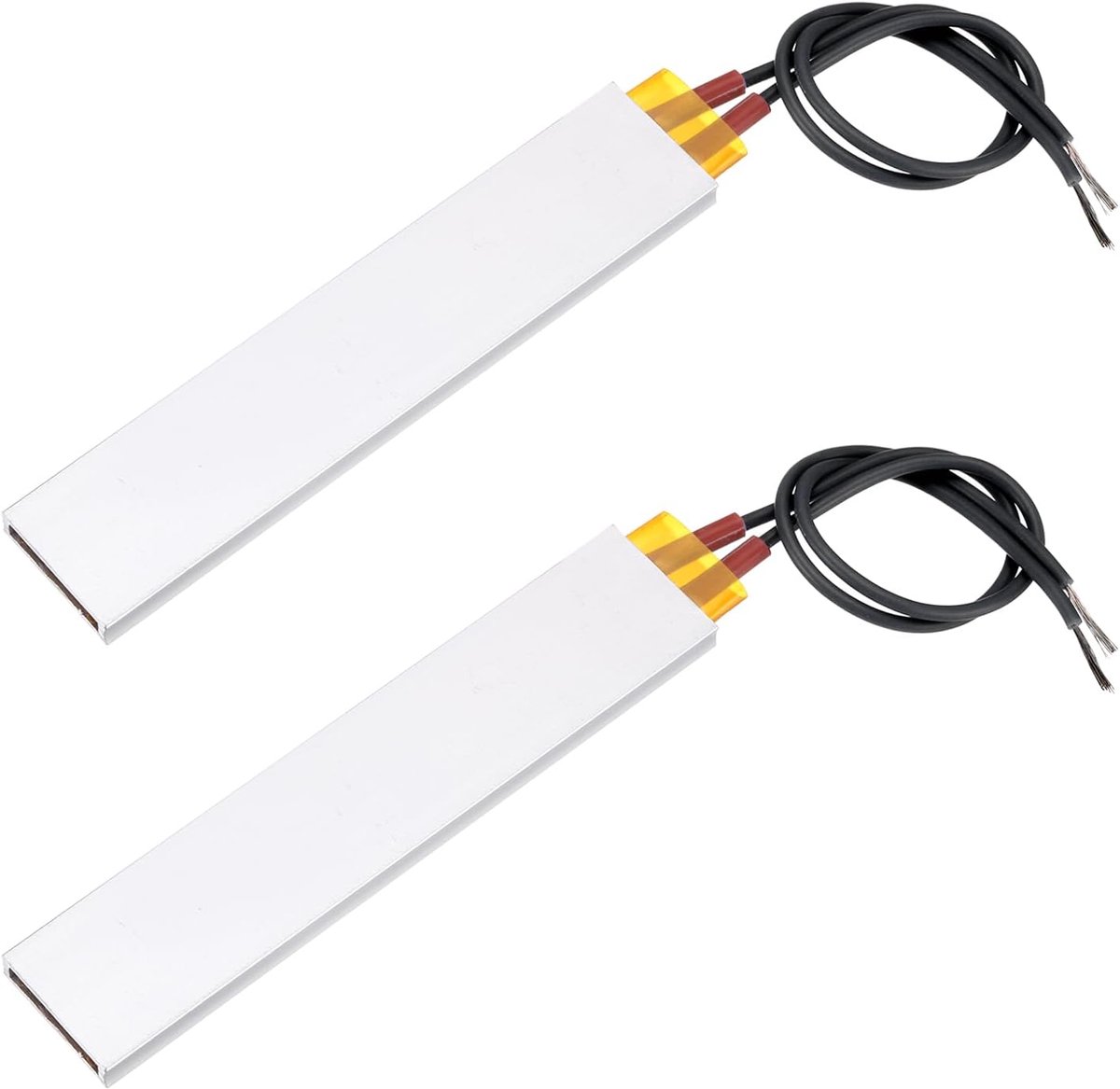 PTC-verwarmingselement, AC DC 110 V PTC verwarmingsplaat, aluminium behuizing, keramische polyimidefolie, plaat, verwarming, 5W-200W 60C geïsoleerde constante temperatuur, keramische