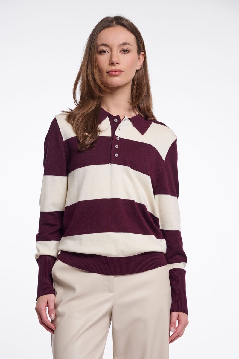 Rino & Pelle Vesten - Roul polo sweater - Wit