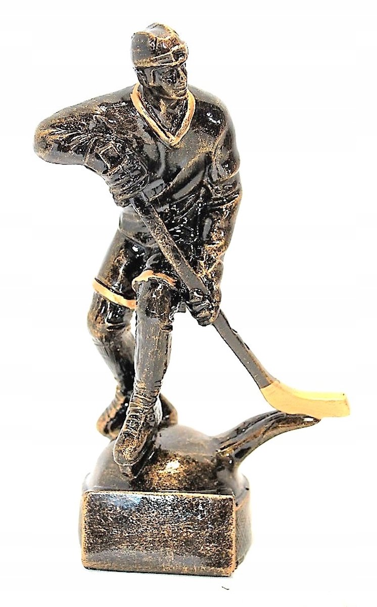Hockeyspeler Figuur met Graveerruimte - Sporttrofee
