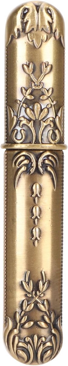 Naaldopslagcase, draagbare retro naaignaalden houder borduurwerk naald opbergkastdoos DIY naaien gereedschap (Bronzen)